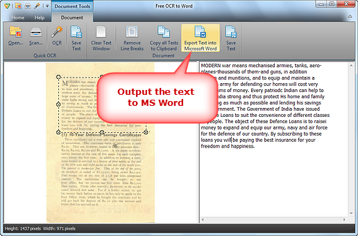 How To Extract Text From Scanned PDF With Free OCR Software Free OCR To Word Extract Text